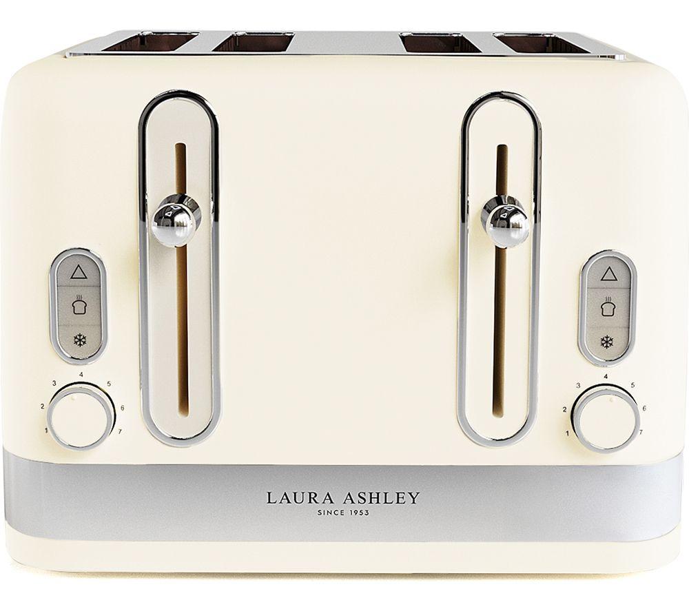 VQ Laura Ashley 4-Slice Toaster - Dove Grey image number 2 of 7