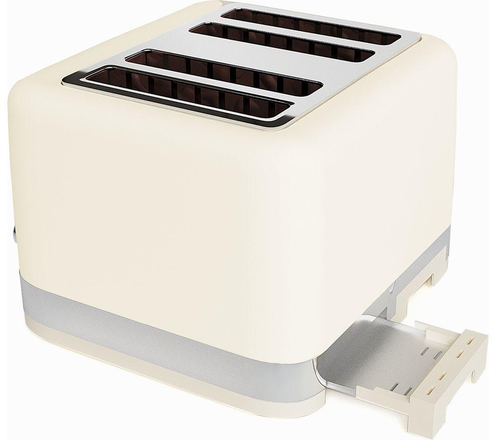 VQ Laura Ashley 4-Slice Toaster - Dove Grey image number 3 of 7