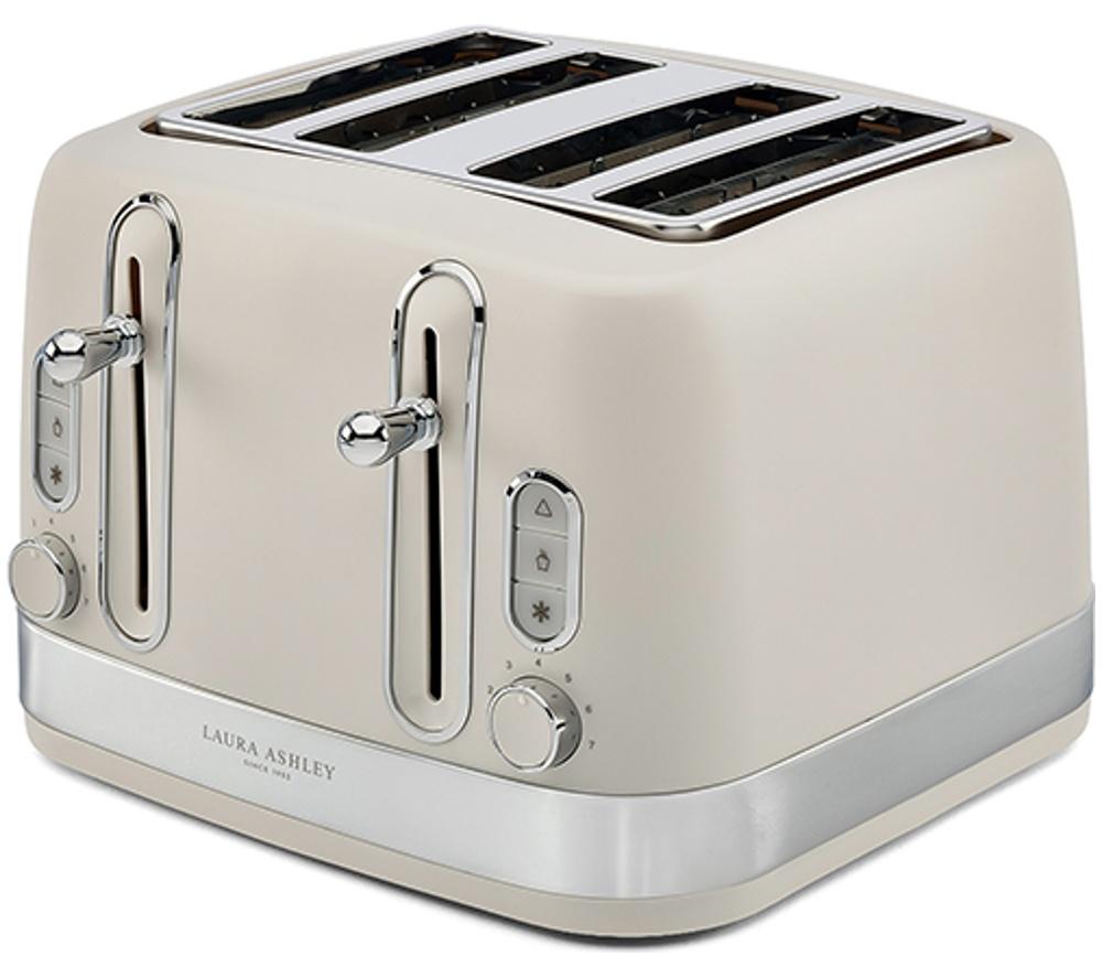 VQ Laura Ashley 4-Slice Toaster - Dove Grey image number 8 of 10