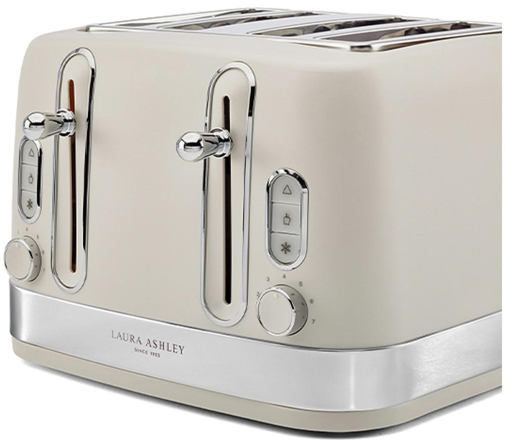 VQ Laura Ashley 4-Slice Toaster - Dove Grey image number 9 of 10