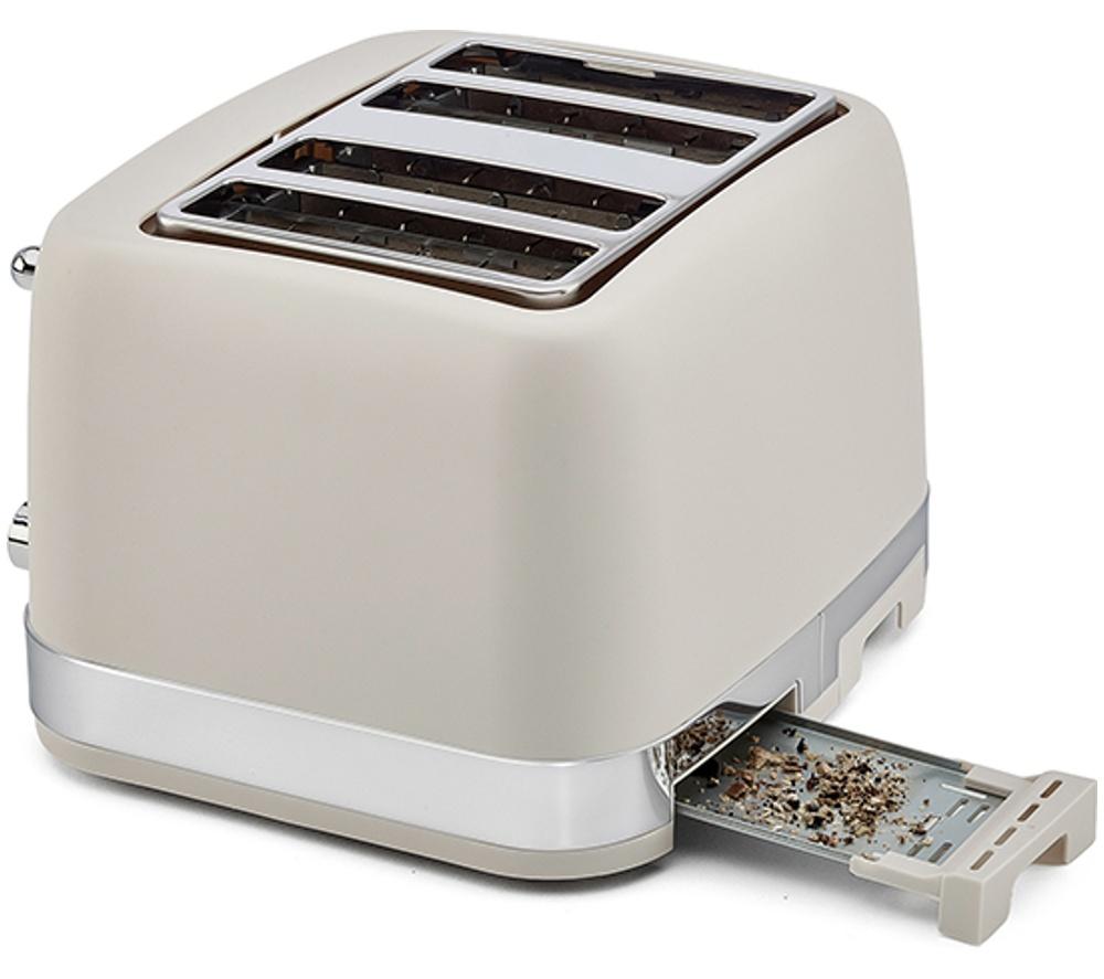 VQ Laura Ashley 4-Slice Toaster - Dove Grey image number 10 of 10