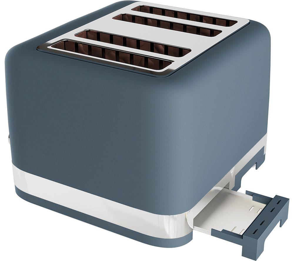 VQ Laura Ashley 4-Slice Toaster - Dark Slate image number 4 of 5