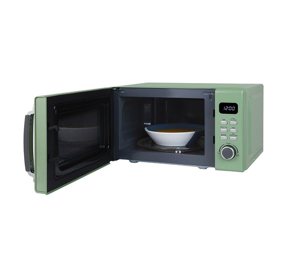 RUSSELL HOBBS Stylevia RHM2026SG Solo Microwave - Sage Green image number 3 of 14