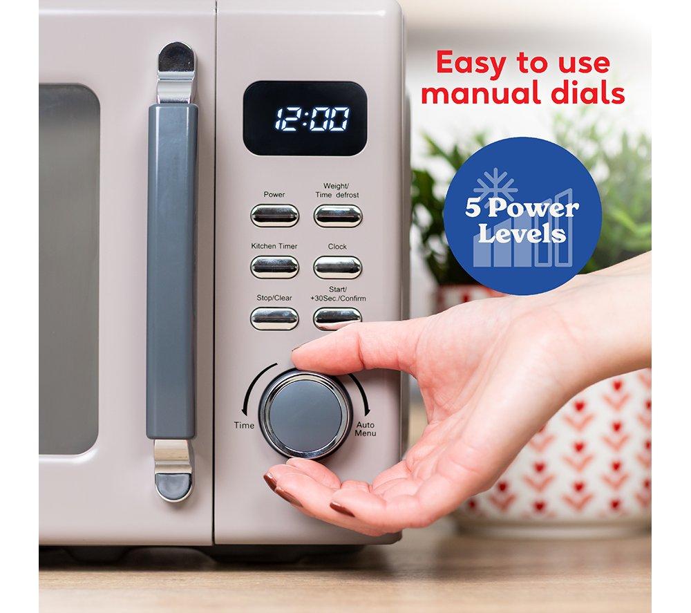 RUSSELL HOBBS Stylevia RHM2026MC Solo Microwave - Mocha image number 9 of 14