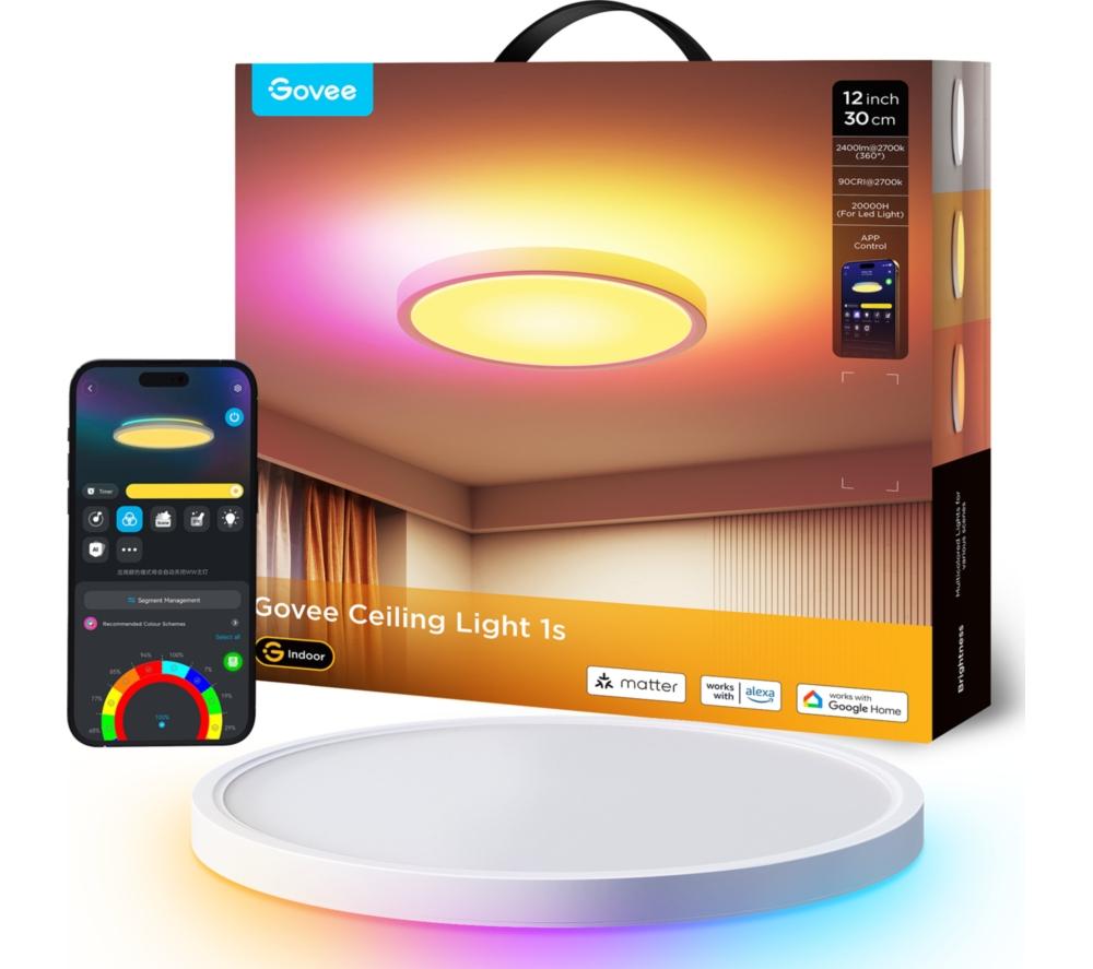 GOVEE H80A1 Smart Ceiling Light - White