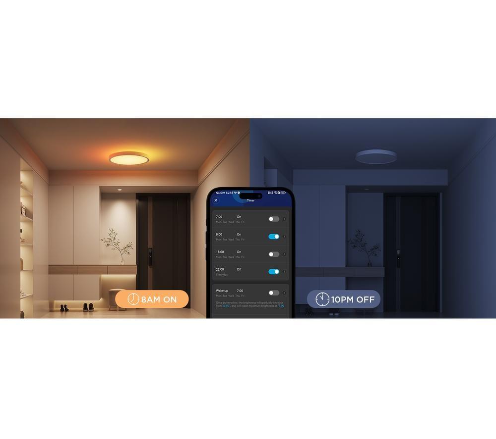 GOVEE H80A1 Smart Ceiling Light - White image number 2 of 10