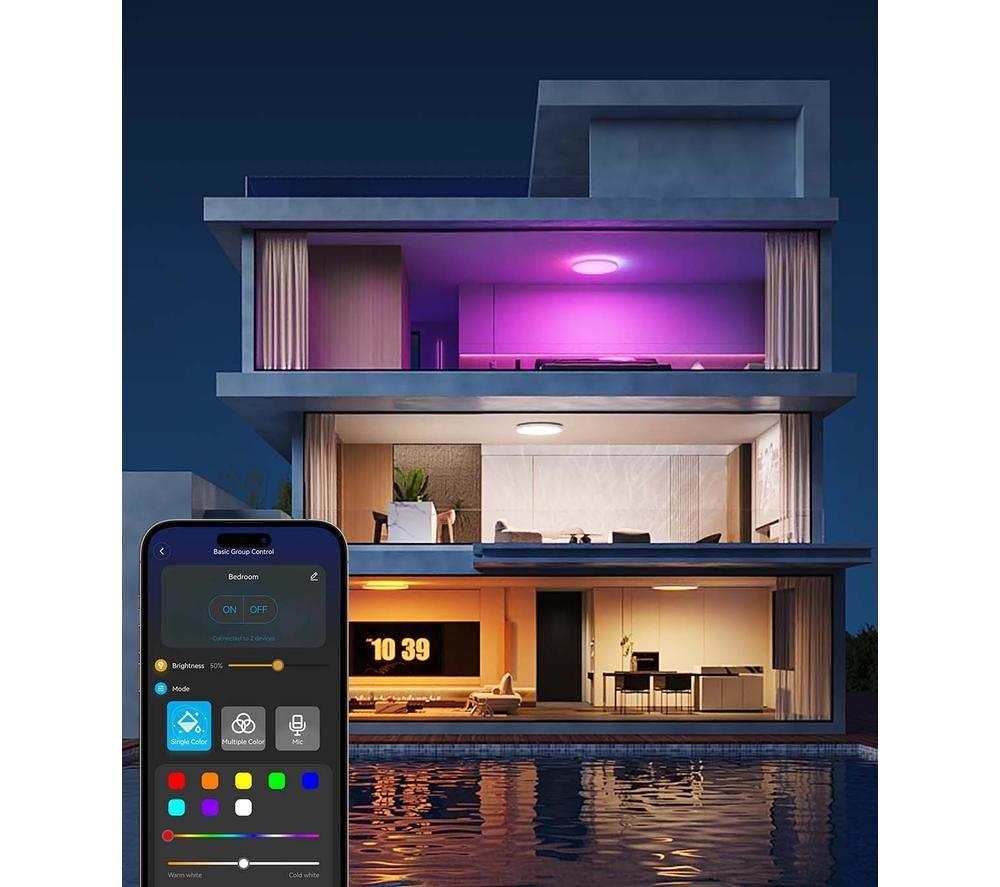 GOVEE H80A1 Smart Ceiling Light - White image number 6 of 10