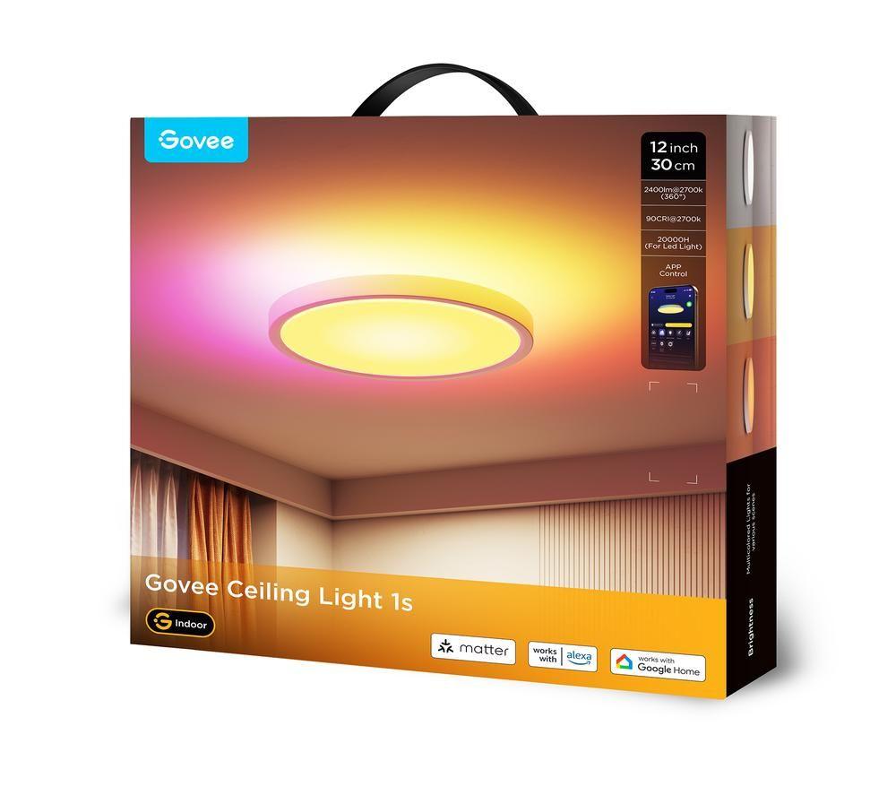 GOVEE H80A1 Smart Ceiling Light - White image number 9 of 10