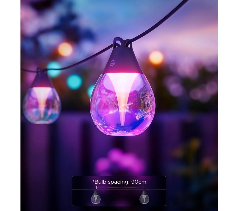 GOVEE RGBWIC Smart LED Outdoor String Lights - 15 m image number 4 of 8
