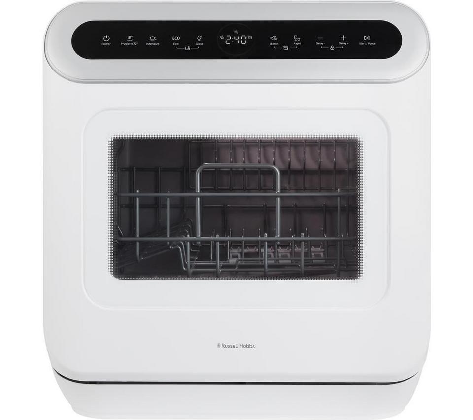 RUSSELL HOBBS RH3TTDW0D1W Table Top Dishwasher - White
