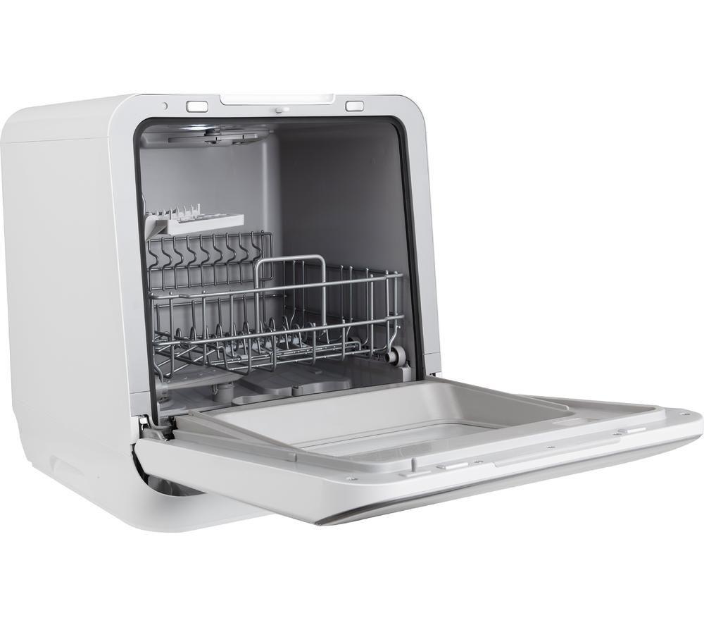 RUSSELL HOBBS RH3TTDW0D1W Table Top Dishwasher - White image number 3 of 6