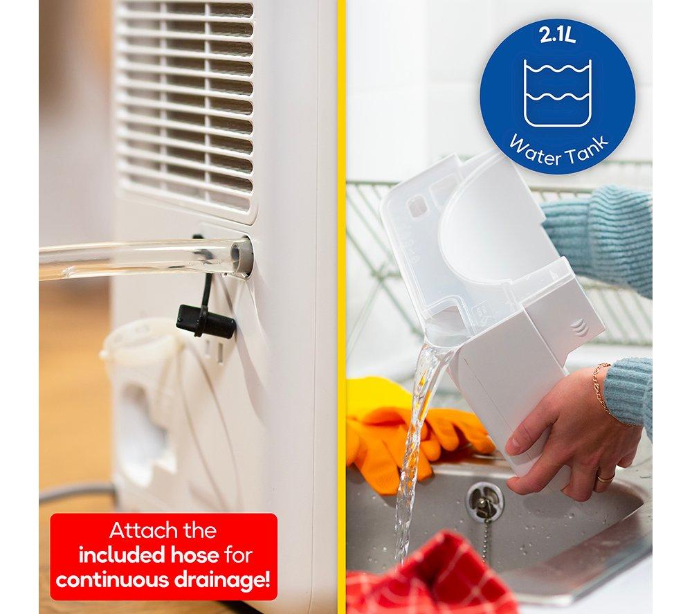 RUSSELL HOBBS RHDH1002 Dehumidifier - White image number 5 of 13