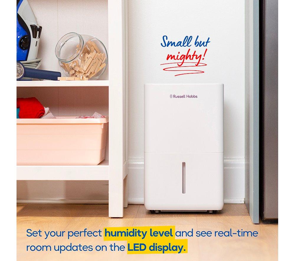 RUSSELL HOBBS RHDH1002 Dehumidifier - White image number 7 of 13