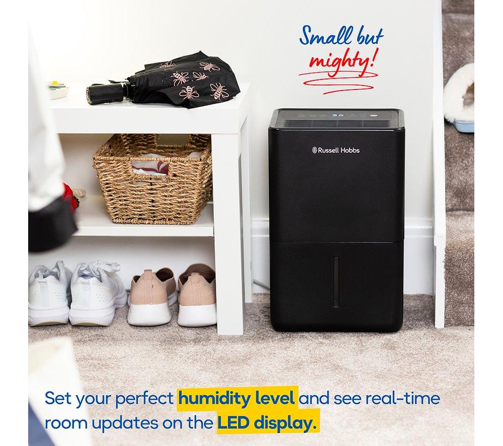 RUSSELL HOBBS RHDH1002B Dehumidifier - Black image number 7 of 13