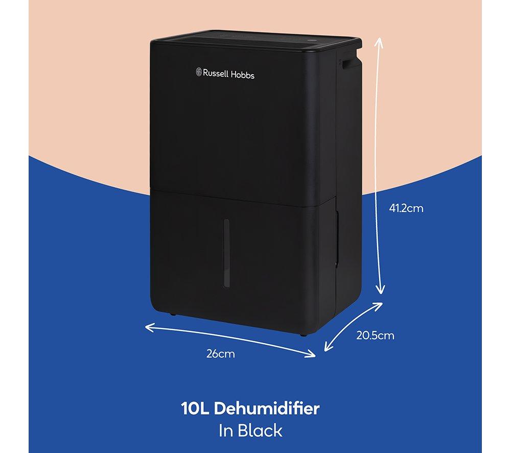 RUSSELL HOBBS RHDH1002B Dehumidifier - Black image number 10 of 13