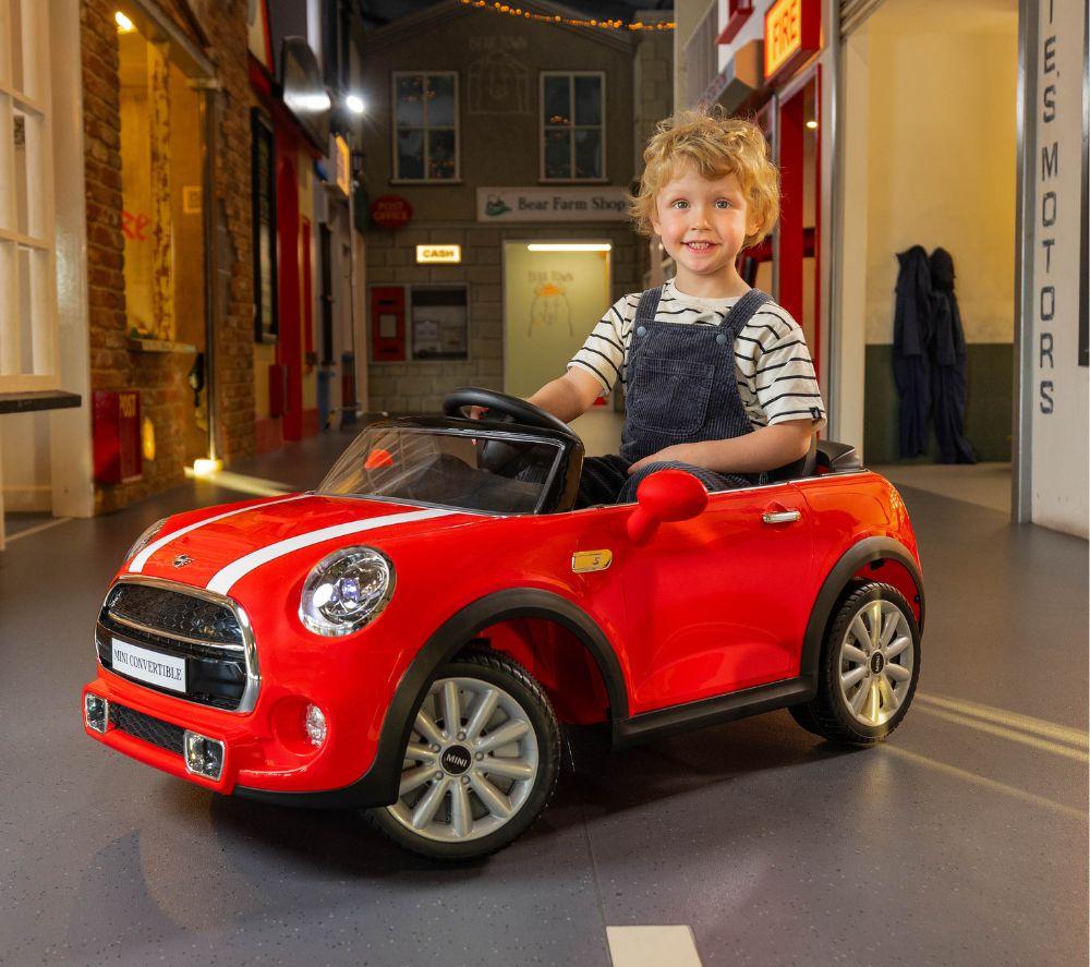 XOOTZ Mini Cooper Kids' Electric Ride-On Car - Red image number 2 of 8