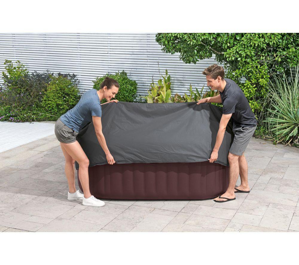 LAY-Z-SPA Xtras BW60332-26 Square Thermal Hot Tub Cover - Grey image number 5 of 7