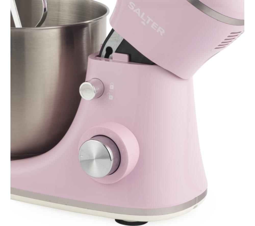 SALTER Retro Stand Mixer - Pink image number 6 of 7