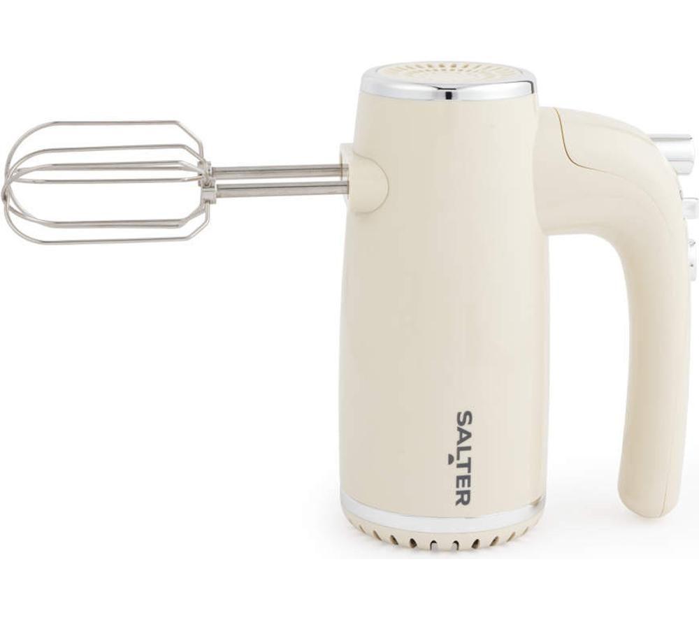 SALTER Retro Hand Mixer - Cream image number 4 of 4