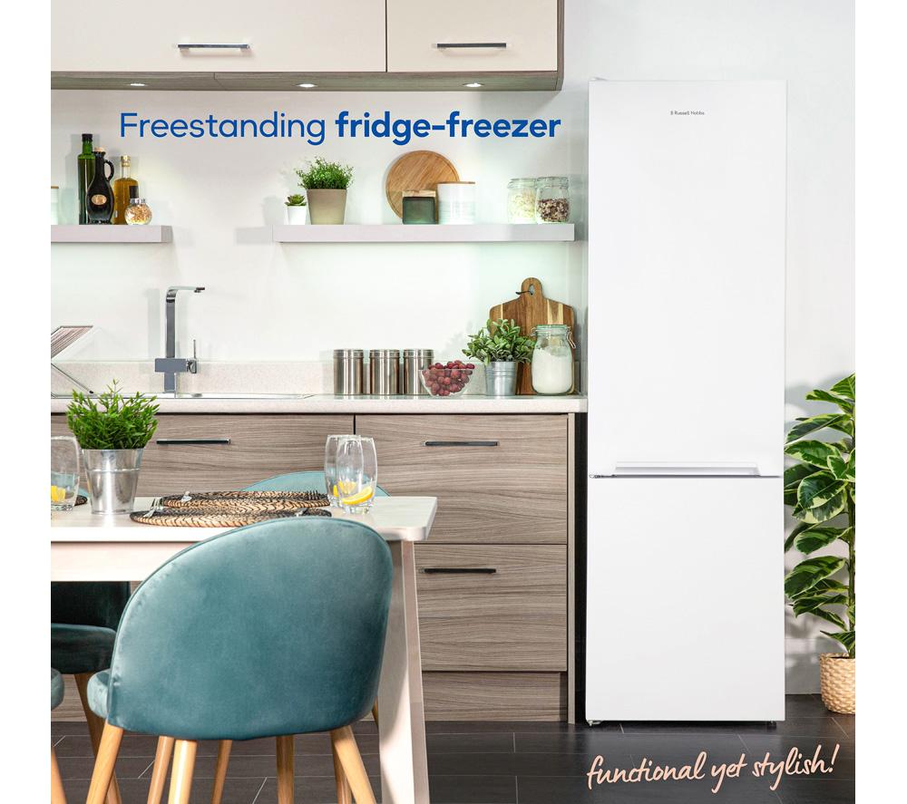 RUSSELL HOBBS RH180FF541E1W 70/30 Fridge Freezer - White image number 2 of 9