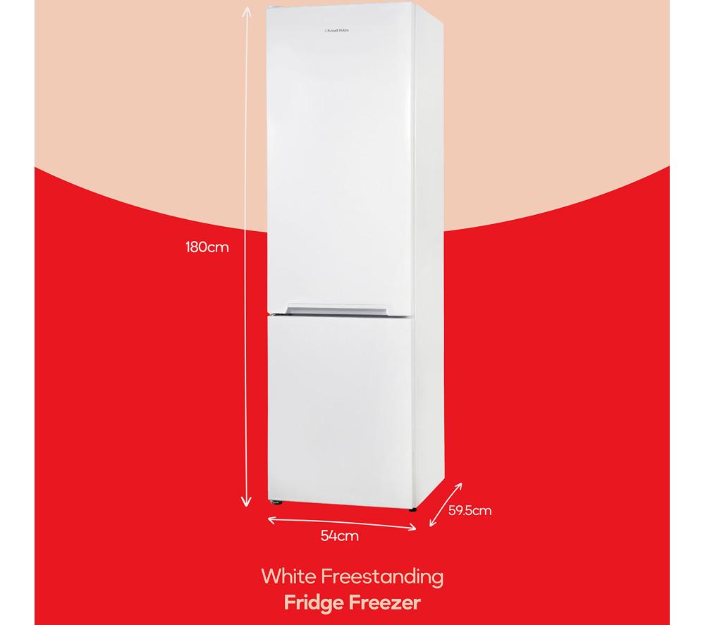 RUSSELL HOBBS RH180FF541E1W 70/30 Fridge Freezer - White image number 8 of 9