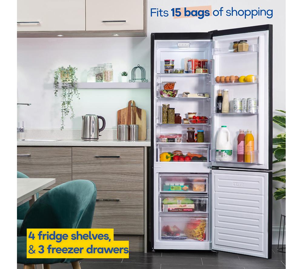 RUSSELL HOBBS RH180FF541E1B 70/30 Fridge Freezer - Black image number 4 of 9