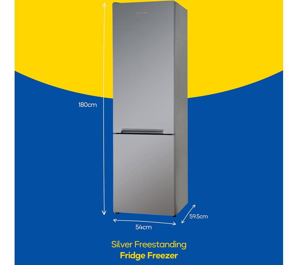 RUSSELL HOBBS RH180FF541E1S 70/30 Fridge Freezer - Silver image number 8 of 9
