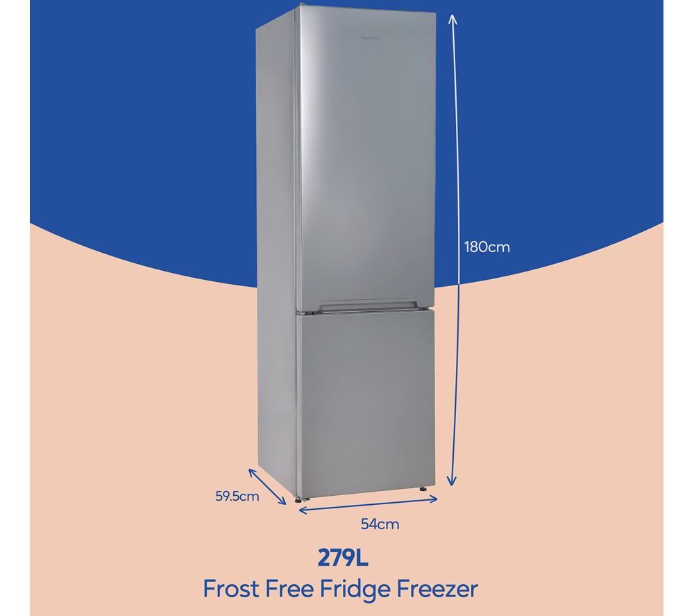 RUSSELL HOBBS RH180FFFF551E1S 70/30 Fridge Freezer - Silver image number 4 of 9