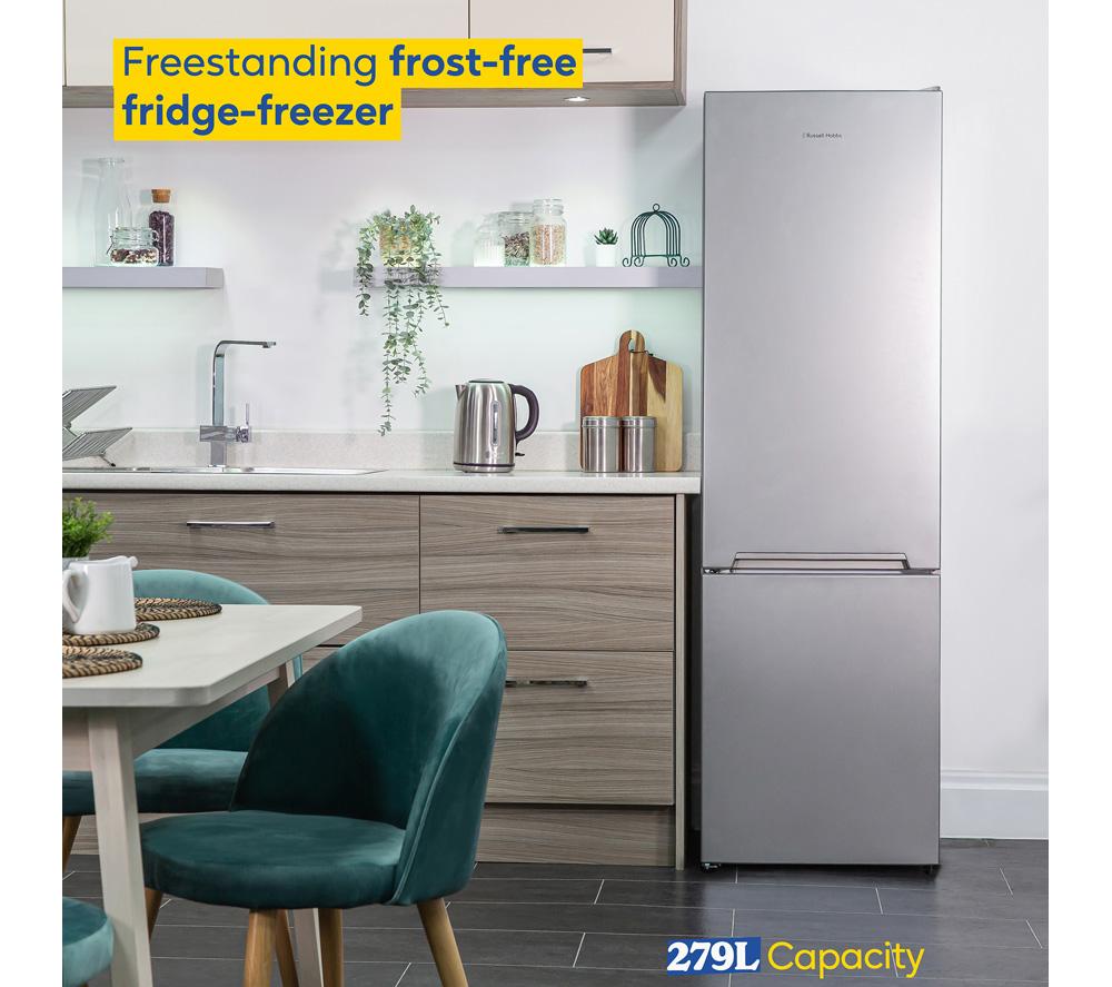 RUSSELL HOBBS RH180FFFF551E1S 70/30 Fridge Freezer - Silver image number 5 of 9