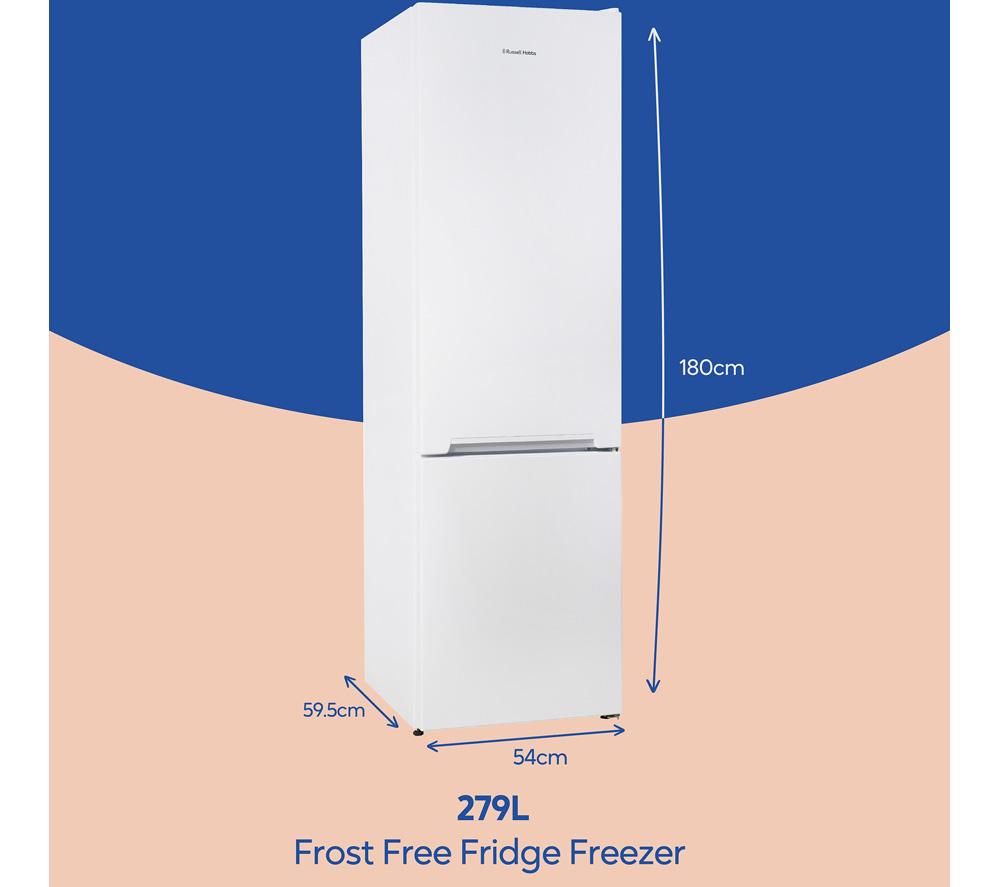 RUSSELL HOBBS RH180FFFF551E1W 70/30 Fridge Freezer - White image number 4 of 9