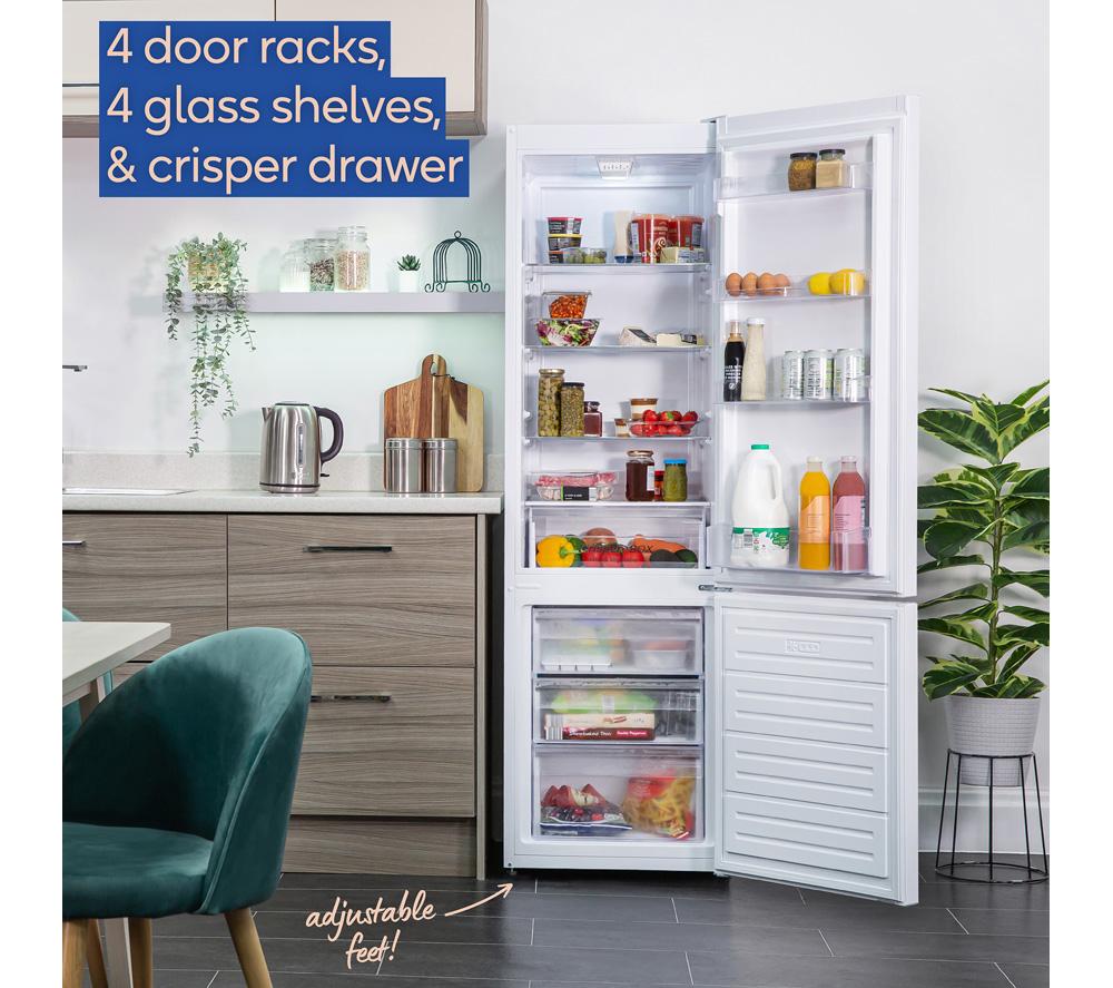 RUSSELL HOBBS RH180FFFF551E1W 70/30 Fridge Freezer - White image number 6 of 9
