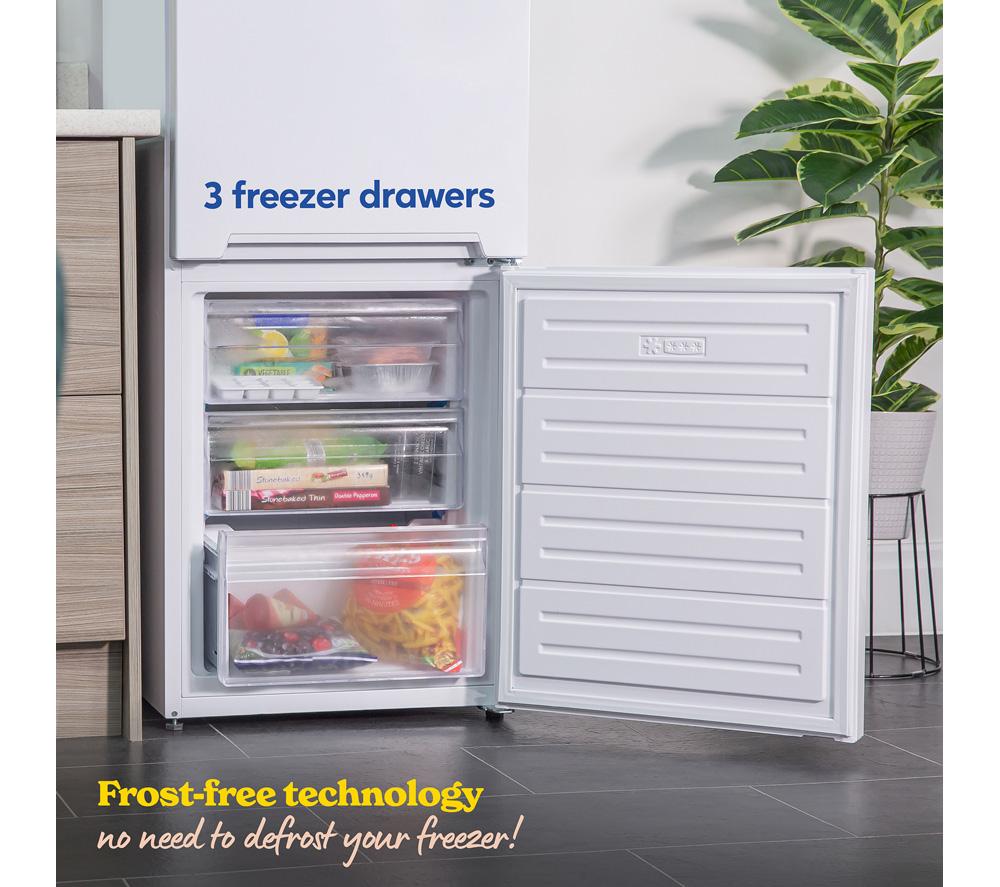 RUSSELL HOBBS RH180FFFF551E1W 70/30 Fridge Freezer - White image number 7 of 9
