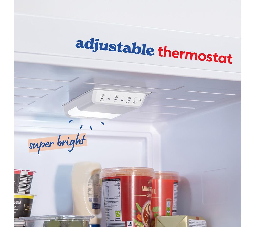 RUSSELL HOBBS RH180FFFF551E1W 70/30 Fridge Freezer - White image number 8 of 9
