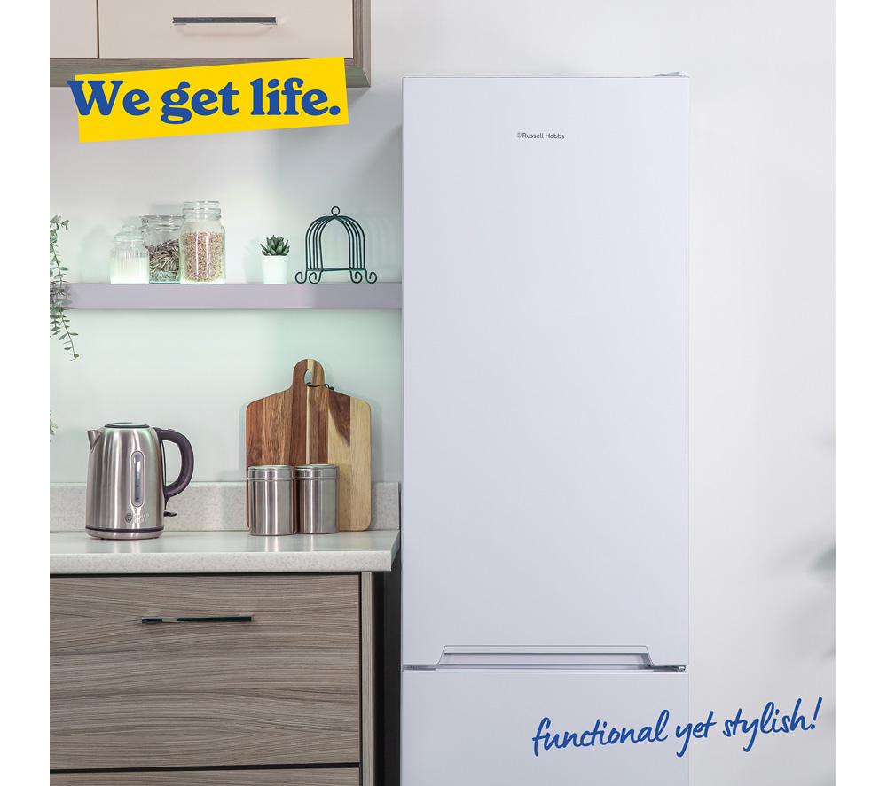 RUSSELL HOBBS RH180FFFF551E1W 70/30 Fridge Freezer - White image number 9 of 9