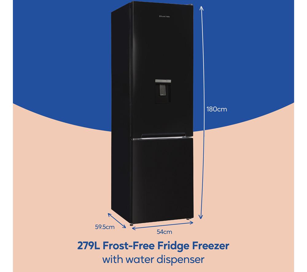 RUSSELL HOBBS RH180FFFF551E1BWD 70/30 Fridge Freezer - Black image number 3 of 10