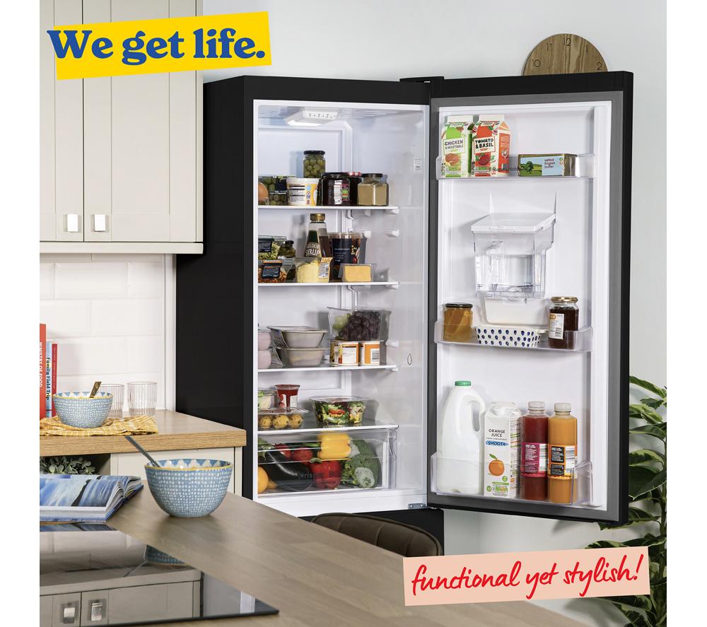 RUSSELL HOBBS RH180FFFF551E1BWD 70/30 Fridge Freezer - Black image number 8 of 10