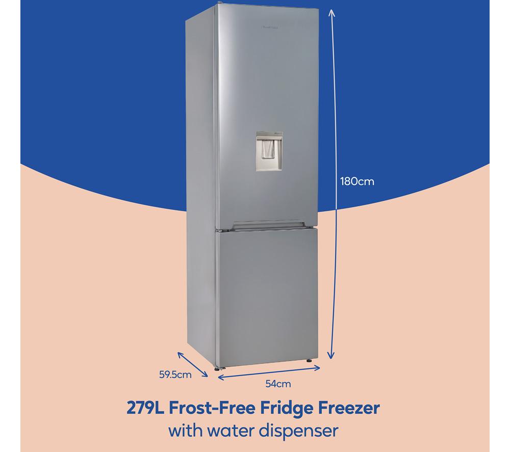 RUSSELL HOBBS RH180FFFF551E1SWD 70/30 Fridge Freezer - Silver image number 2 of 10