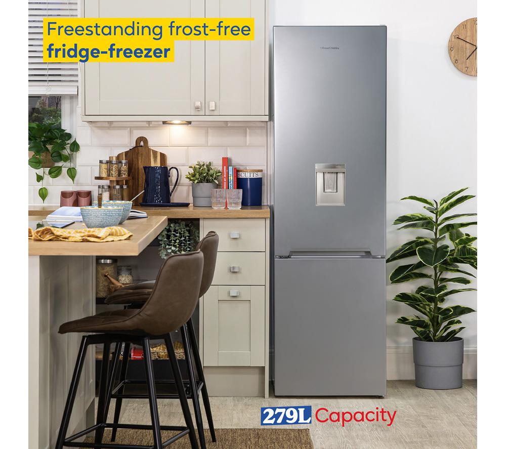 RUSSELL HOBBS RH180FFFF551E1SWD 70/30 Fridge Freezer - Silver image number 3 of 10