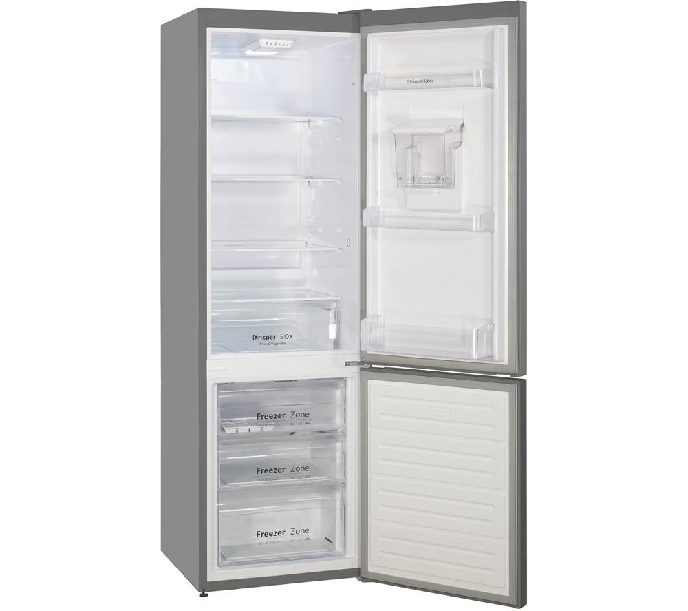 RUSSELL HOBBS RH180FFFF551E1SWD 70/30 Fridge Freezer - Silver image number 9 of 10