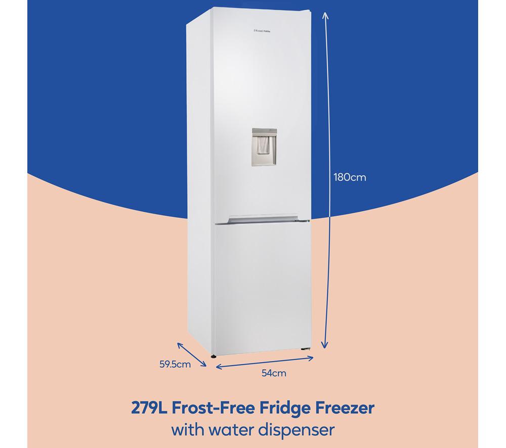 RUSSELL HOBBS RH180FFFF551E1WWD 70/30 Fridge Freezer - White image number 3 of 10
