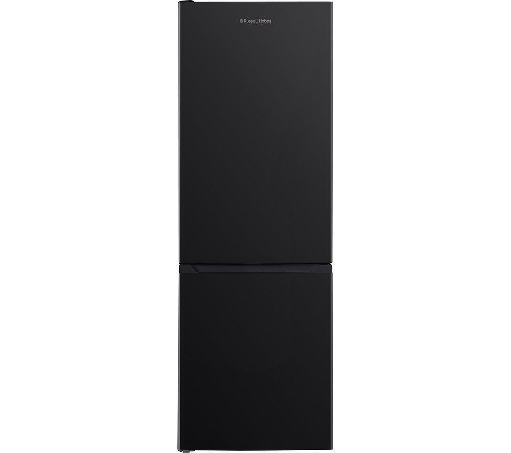 RUSSELL HOBBS RH186FFFF60B/01 70/30 Fridge Freezer – Black, Black