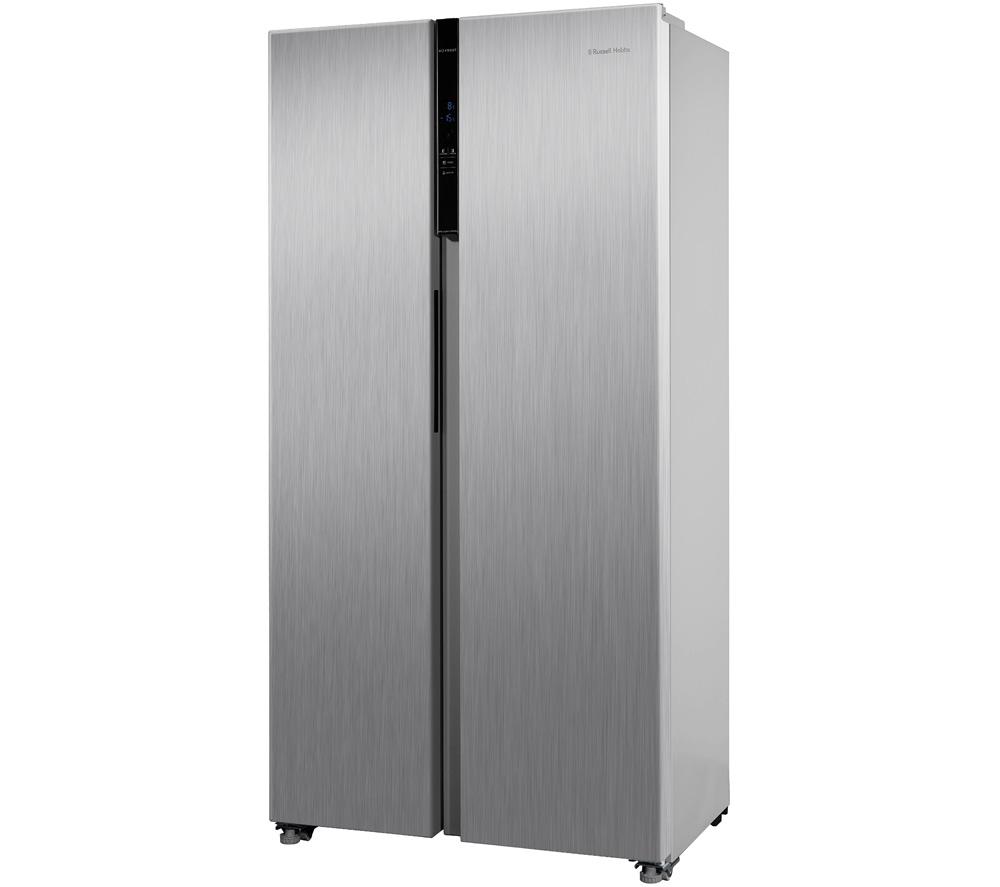 RUSSELL HOBBS RH90AFF201SS American-Style Fridge Freezer - Stainless Steel image number 9 of 12