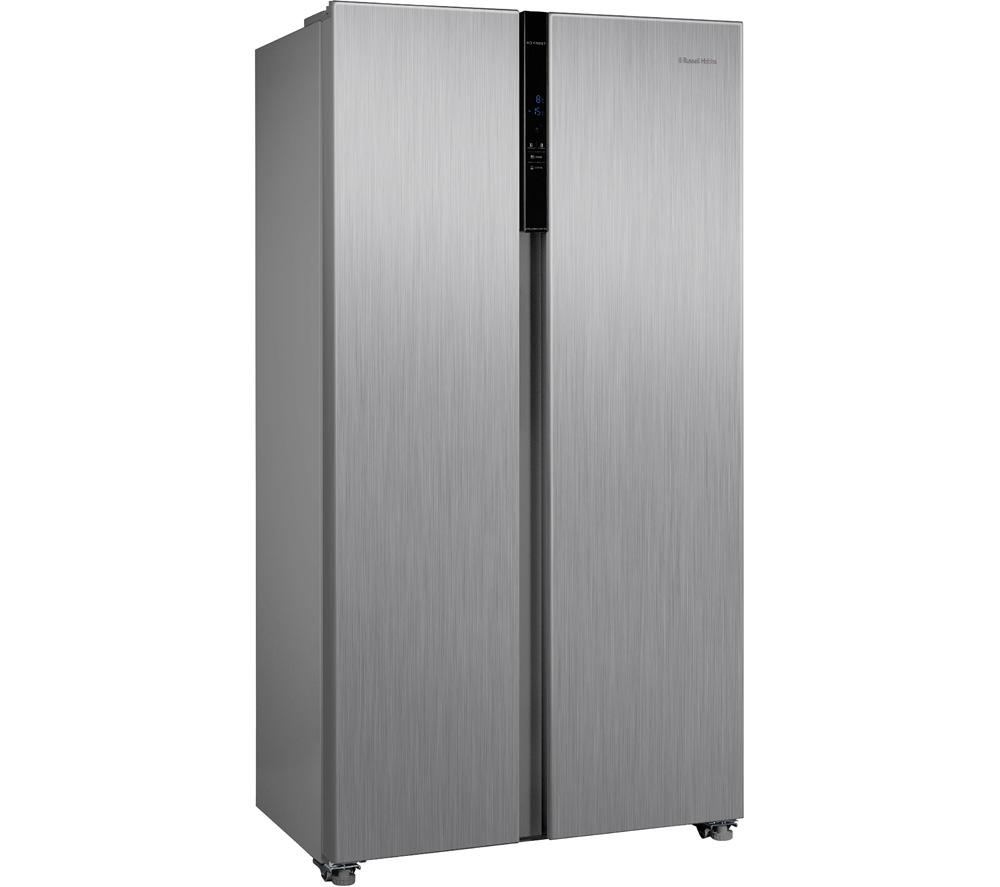 RUSSELL HOBBS RH90AFF201SS American-Style Fridge Freezer - Stainless Steel image number 10 of 12