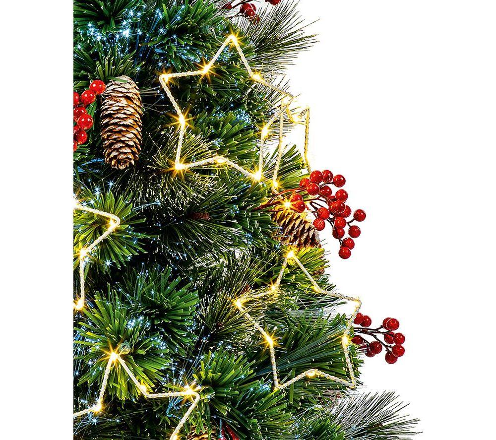PREMIER Pre-lit Snow Tipped Potted Christmas Tree - 3 ft / 90 cm image number 2 of 5
