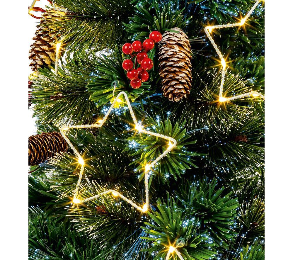 PREMIER Pre-lit Snow Tipped Potted Christmas Tree - 3 ft / 90 cm image number 3 of 5