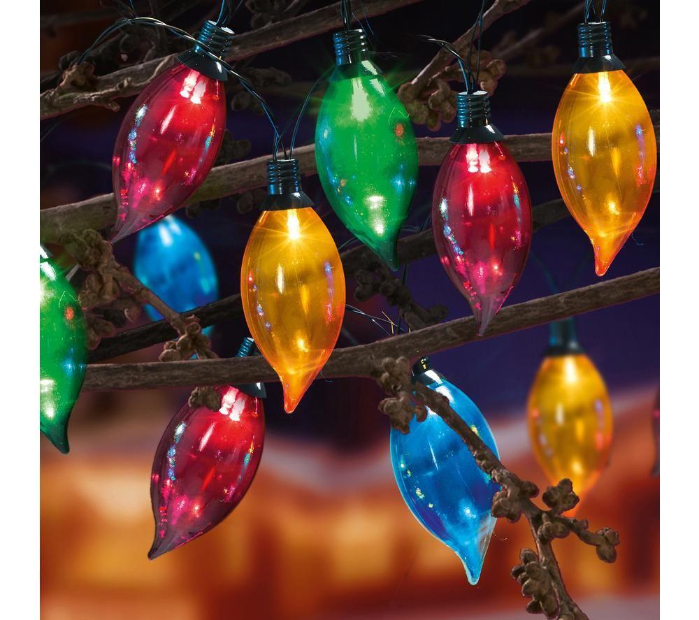 PREMIER 40 Large Flame Multi-colour LED String Lights - 7.5 m image number 2 of 4