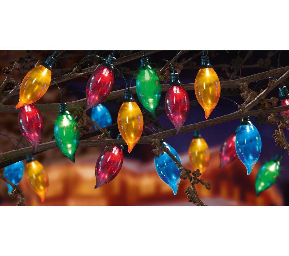 PREMIER 40 Large Flame Multi-colour LED String Lights - 7.5 m image number 4 of 4
