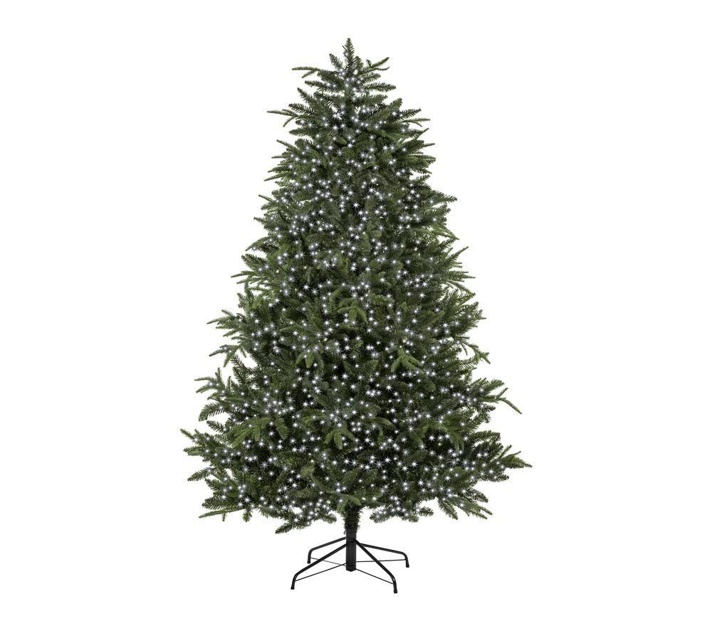 Premier Treebrights 1500 White Led String Lights With Timer - 37.5 M