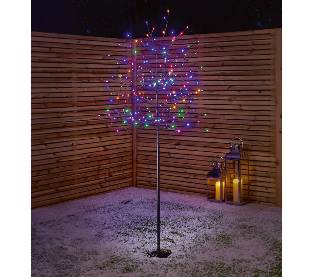 PREMIER Pre-Lit Black Christmas Tree - 1.8 m / 5.9ft image number 2 of 3