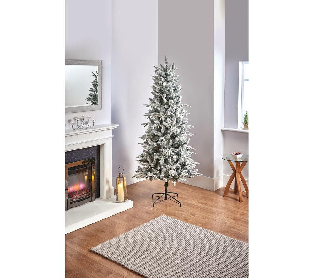 PREMIER Slim Lapland Spruce Artificial Christmas Tree - 5 ft / 1.5 m image number 2 of 5